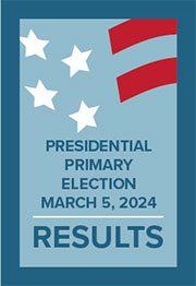 PRESIDENTIAL PRIMARY ELECTION MARCH 5, 2024, RESULTS