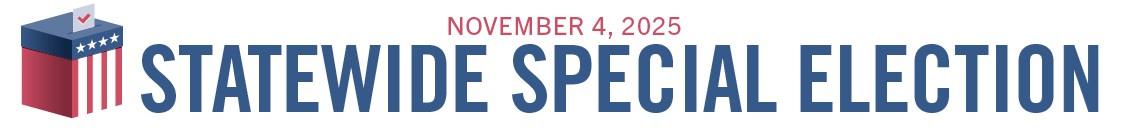 November 4, 2025, Statewide Special Election